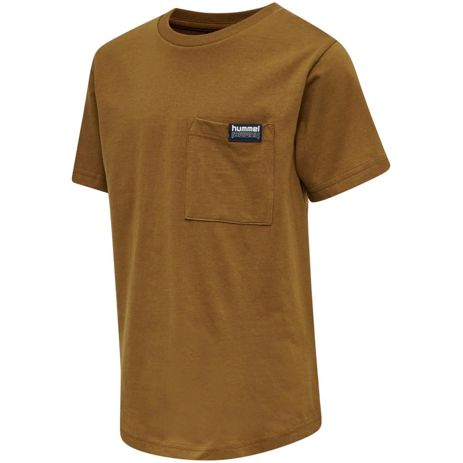 Детская футболка с карманом hmlRocky Hummel, Braun