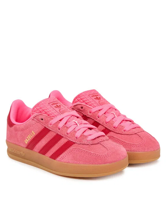 Кроссовки Gazelle Indoor Adidas, розовый — фото 2