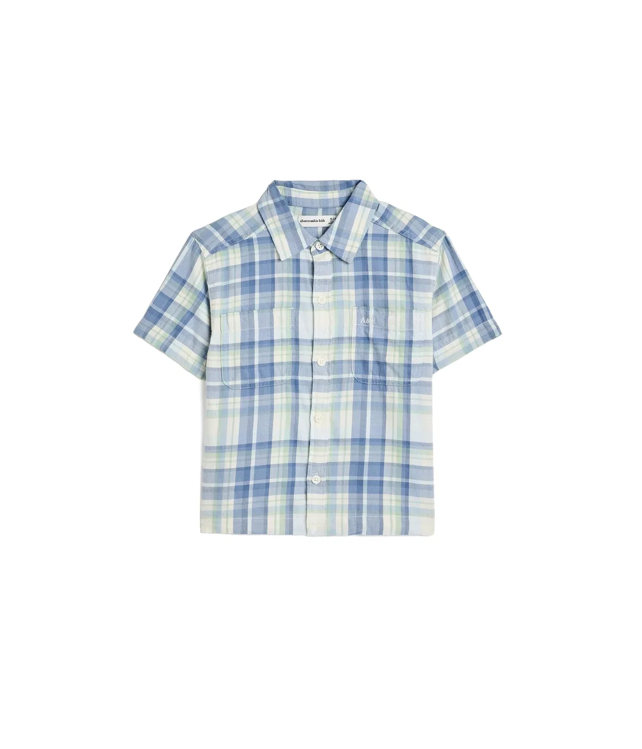 Рубашка свободного кроя из тканого материала (для детей постарше) Abercrombie Kids, Jet Stream