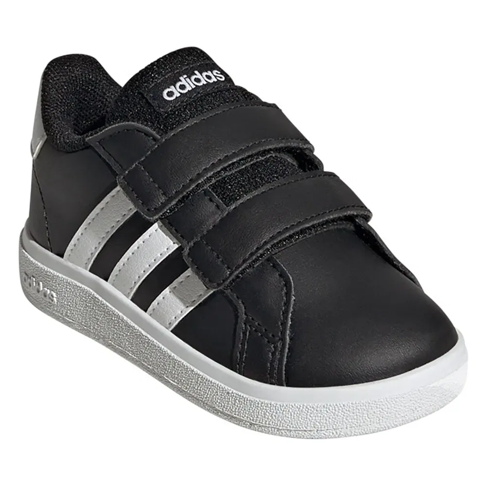 Кроссовки Grand Court 20 CF Adidas, черный — фото 3