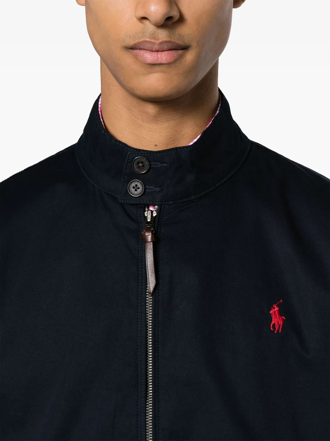 Куртка из хлопка с логотипом Polo Pony Polo Ralph Lauren, темно-синий — фото 4