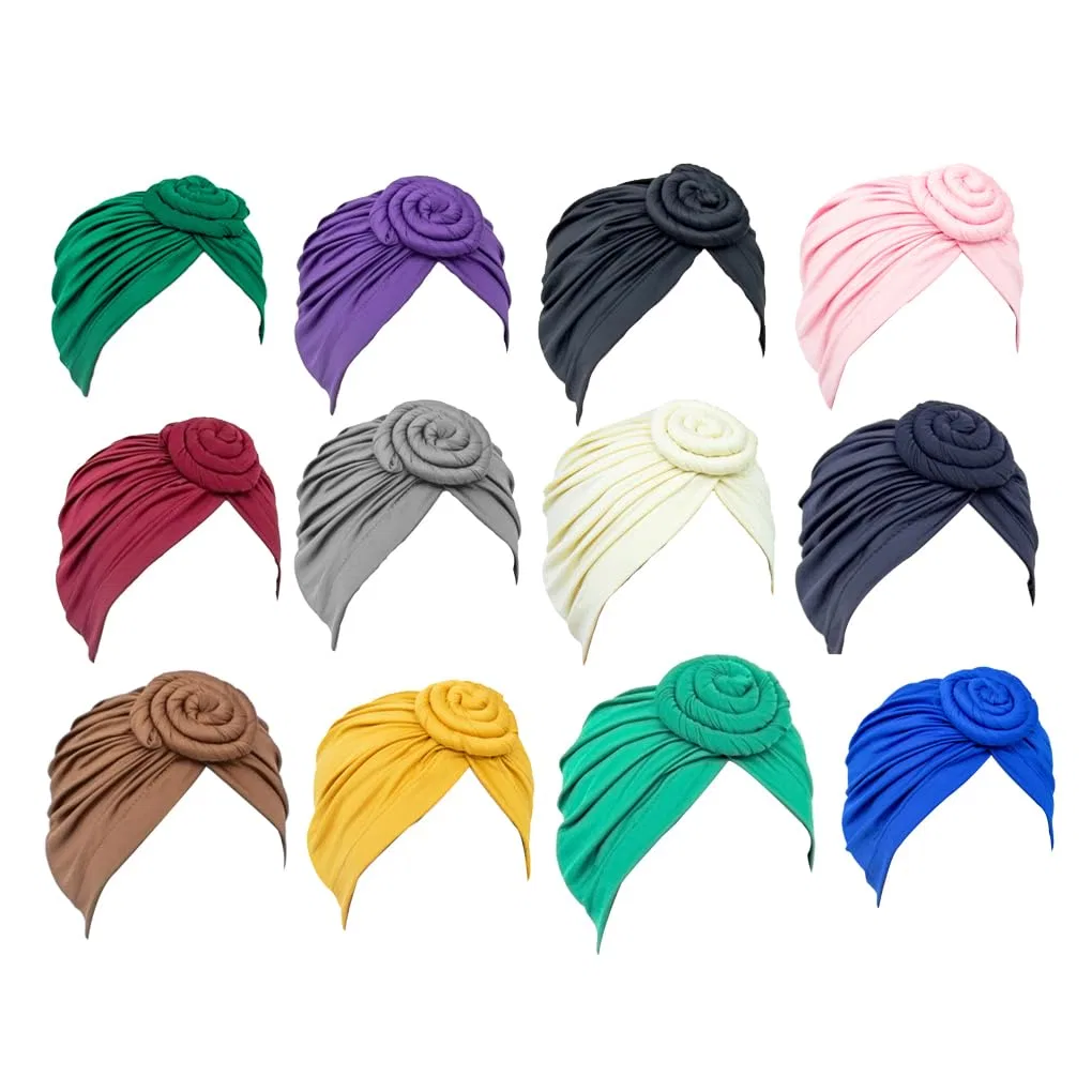 Тюрбан Pre Tied Headwrap AMSLSIU, Pink — фото 3