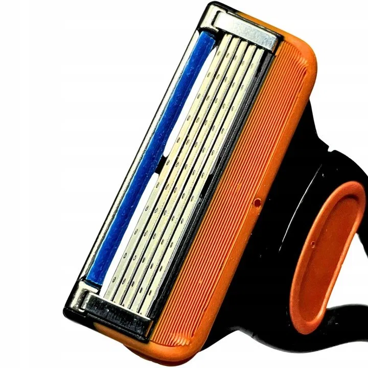 Мужской набор сменных лезвий Gillette Fusion 5, 10 шт. + станок, Black — фото 4