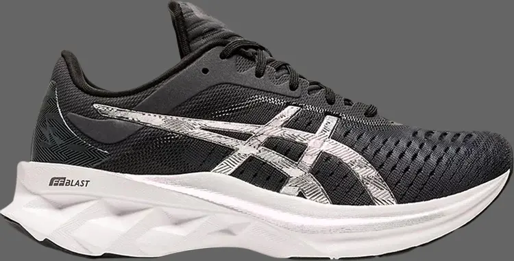 

Кроссовки wmns novablast platinum 'carrier grey silver' Asics, серый