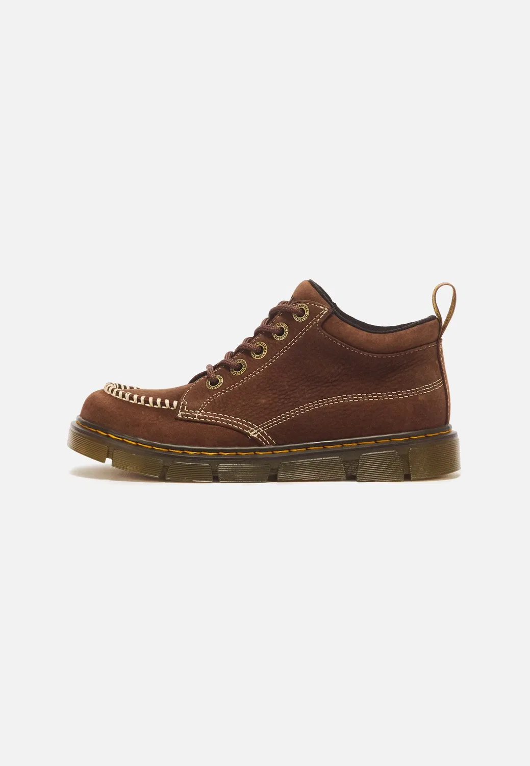 Низкие мокасины Raffe - ботинки на шнуровке Dr. Martens, Dark Brown — фото 2