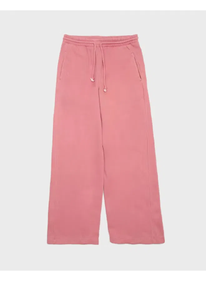 Брюки свободные с кулиской Zara, красный