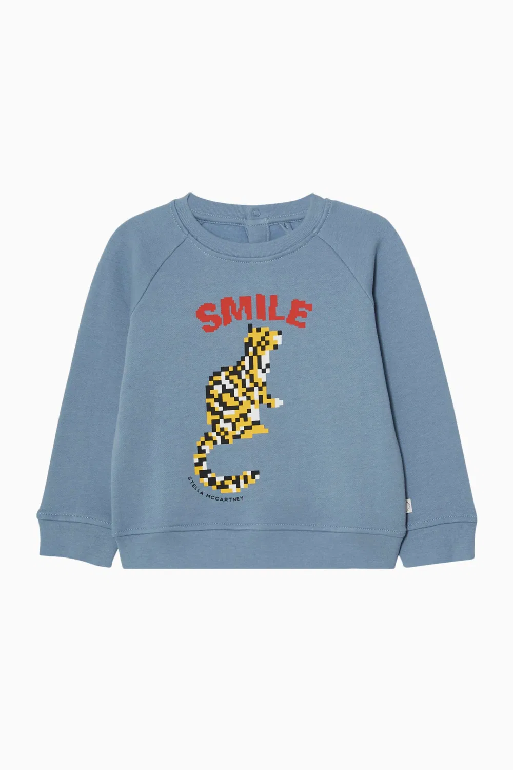 Свитшот с принтом тигра хлопковый Stella McCartney