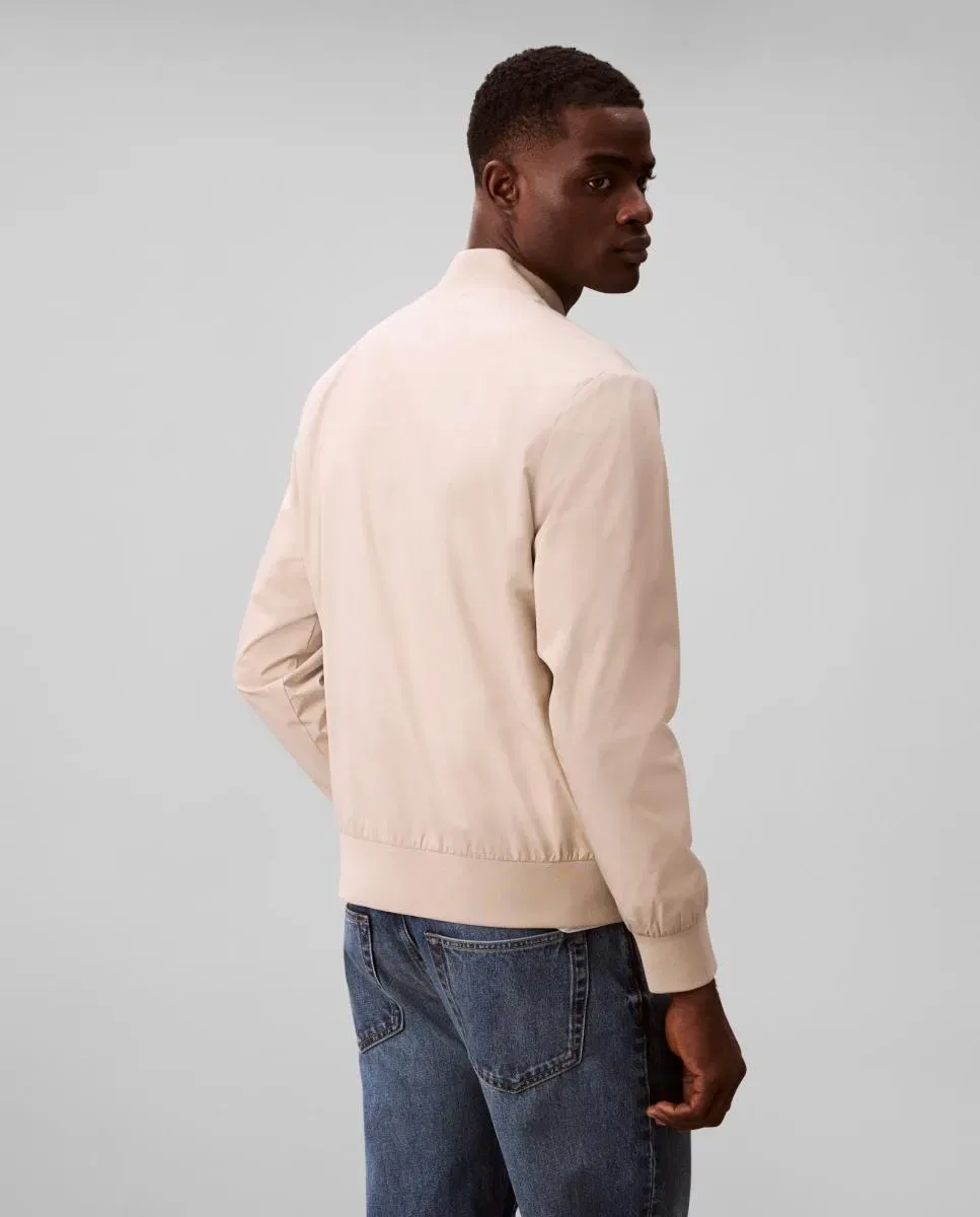 Мужская легкая куртка-бомбер Calvin Klein, Beige — фото 2