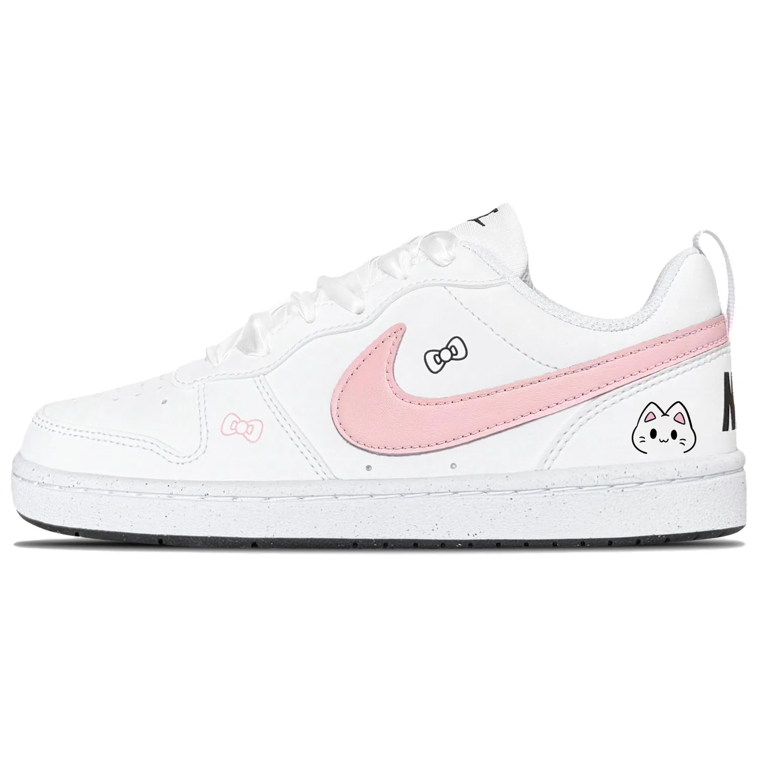 Детские кроссовки для скейтбординга с низким верхом Court Borough 2, Nike, Pink