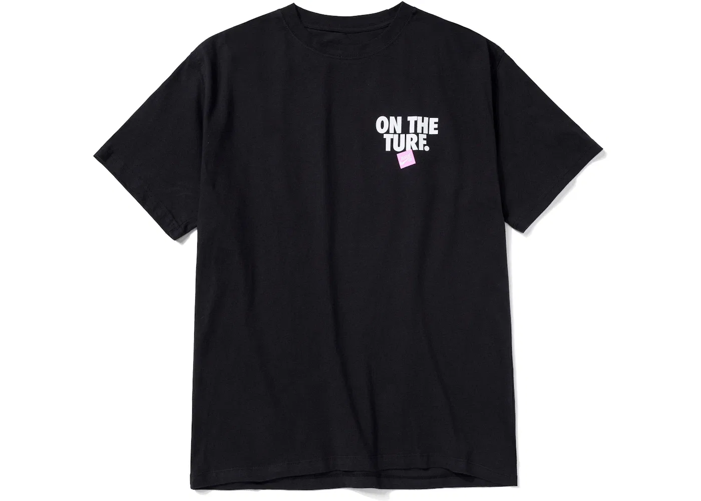 Мужская футболка с принтом Nike Born X Raised On The Turf Tee, Black — фото 2