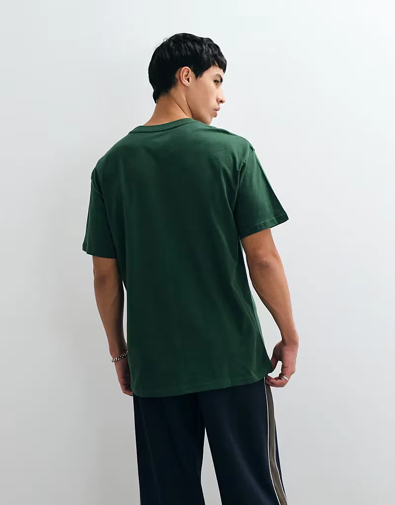 Футболка Nike Retro с баскетбольным принтом, зеленого — фото 3