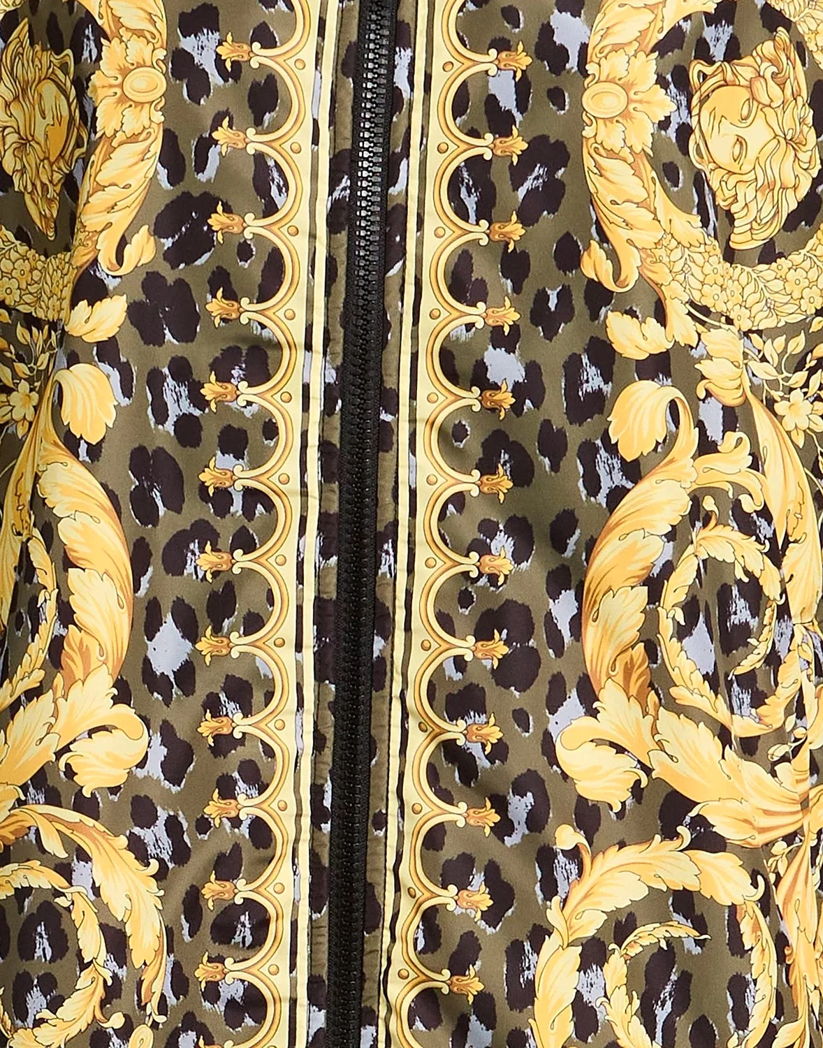 Женская ветровка с капюшоном Versace, желтый — фото 4