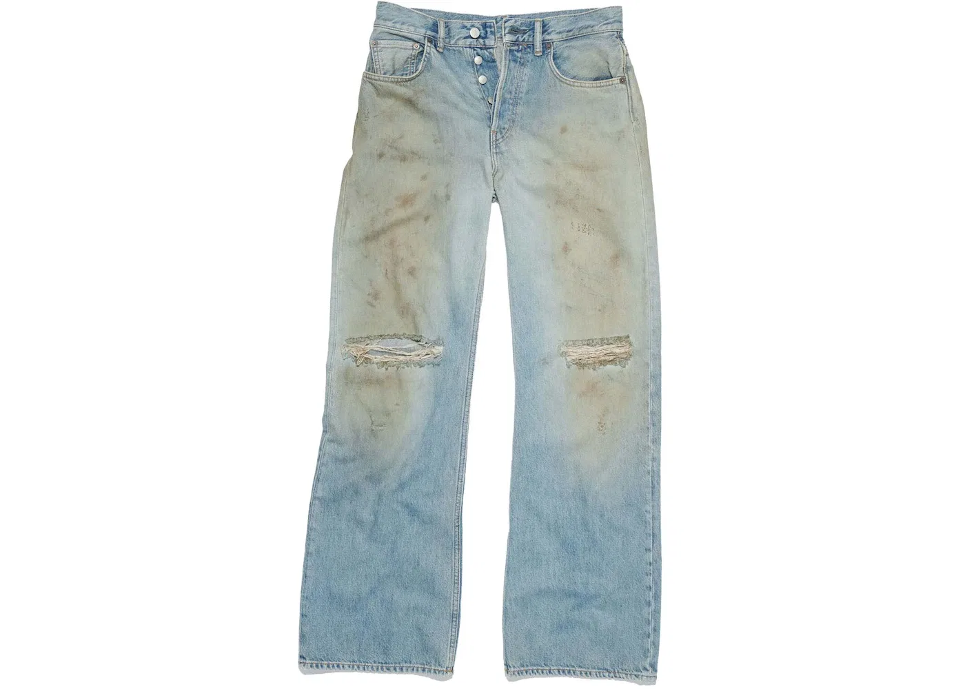 Женские джинсы свободного кроя Acne Studios, Mid Blue