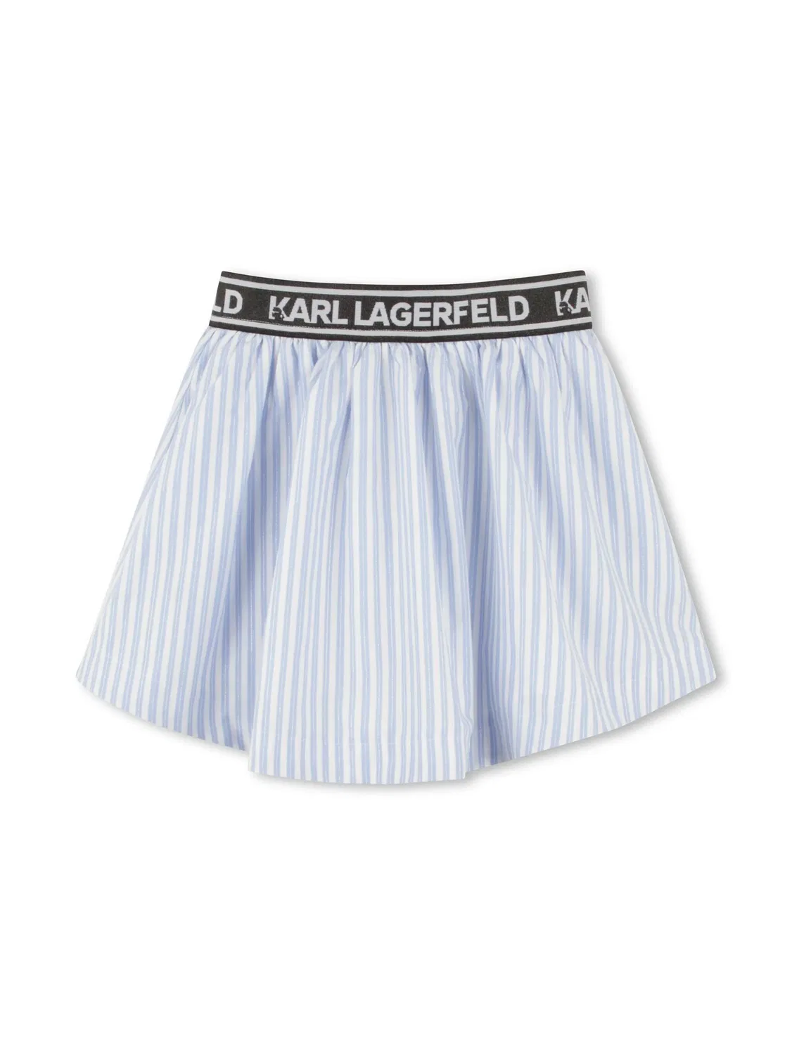 Полосатая юбка Karl Lagerfeld, белый