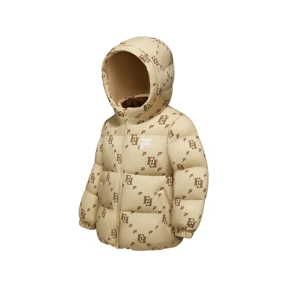 Детский пуховик с капюшоном утепленный All over Print 3 FILA KIDS, All over Print 3 — фото 4