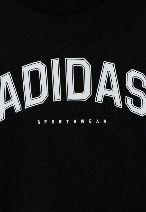 Футболка с графическим принтом в университетском стиле Adidas Sportswear, черный — фото 3