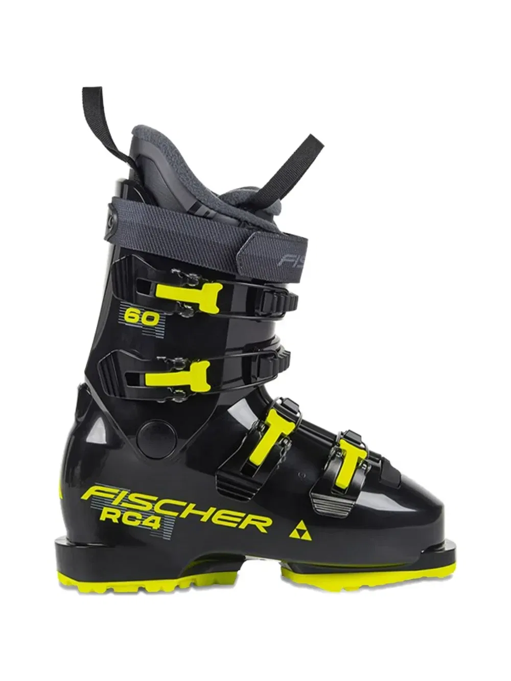 Ботинки Rc4 60 Jr с пряжками Fischer Kids, черный