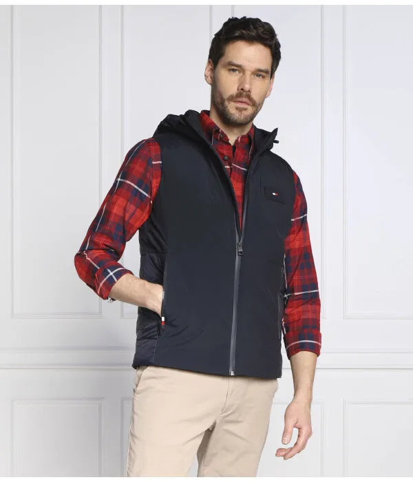 Мужская жилетка с наполнителем Tommy Hilfiger, Blu Marino — фото 3