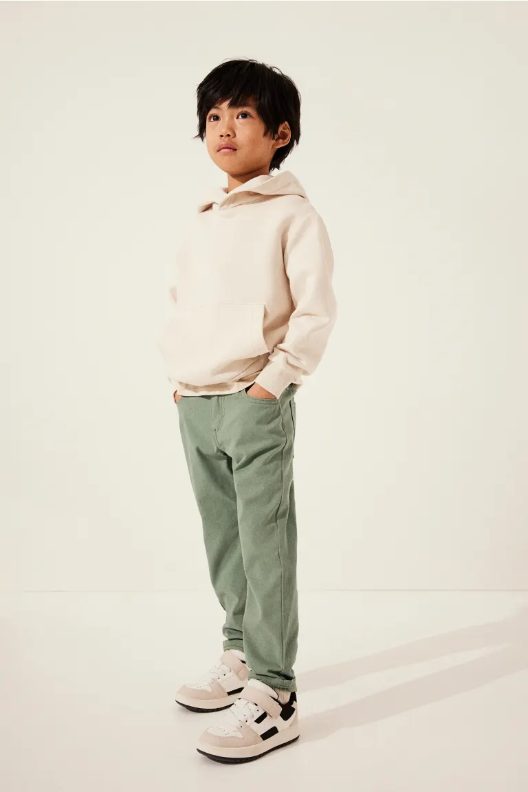 

Набор из 5 брюк свободного кроя зауженного кроя H&M, черный