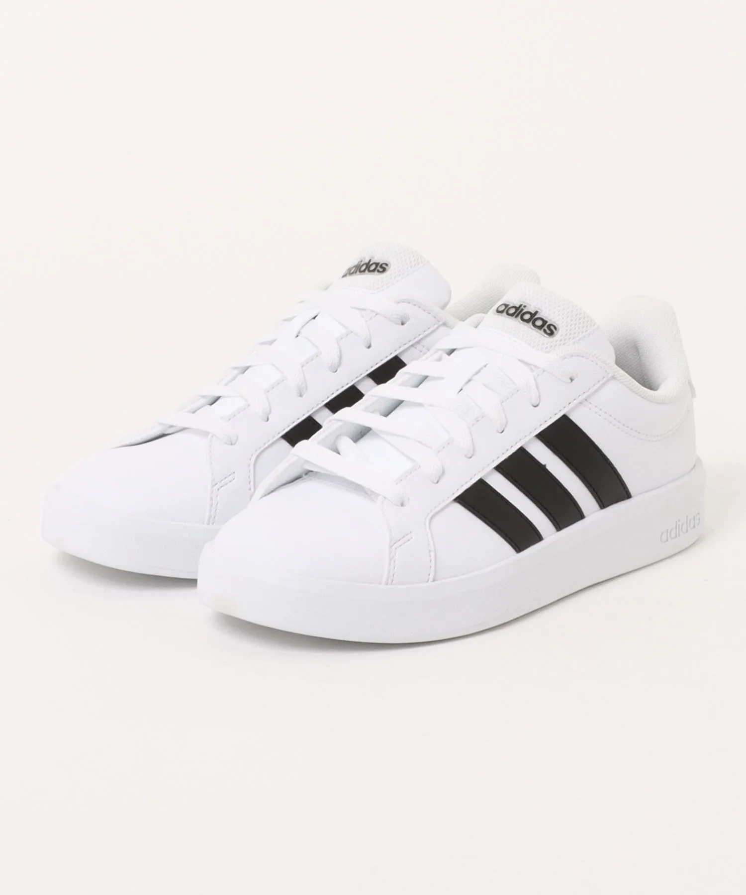 Унисекс кроссовки adidas GRANDCOURTBASE 3.0 чёрно-белые