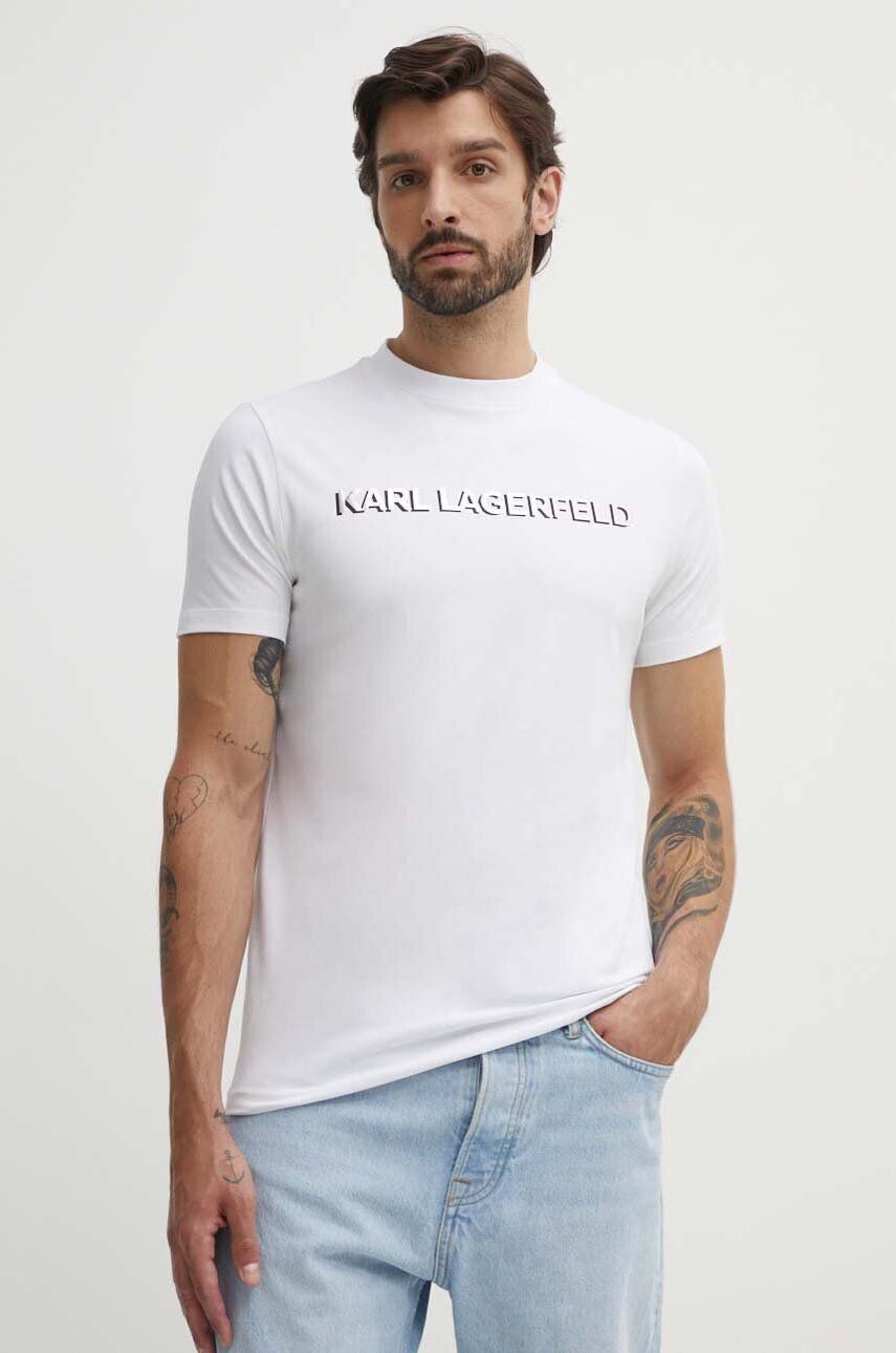 

Футболка Карла Лагерфельда Karl Lagerfeld, белый