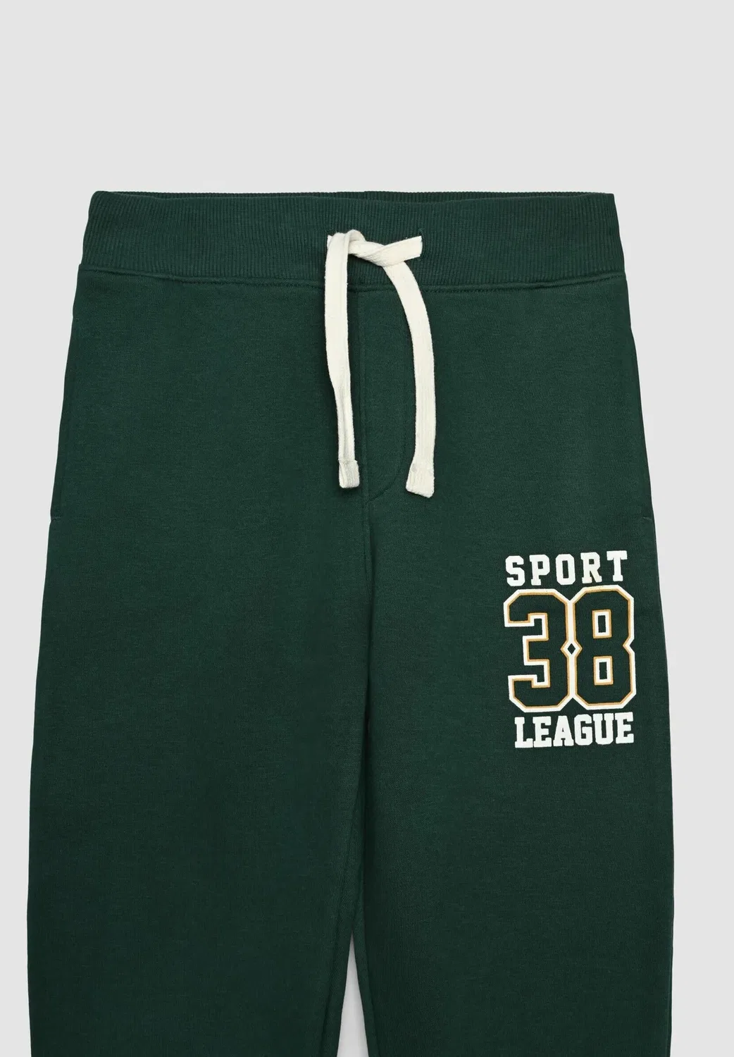 Pantaloni Tuta Lunghi Con Stampa - спортивные штаны Terranova, Verde Bottiglia — фото 3