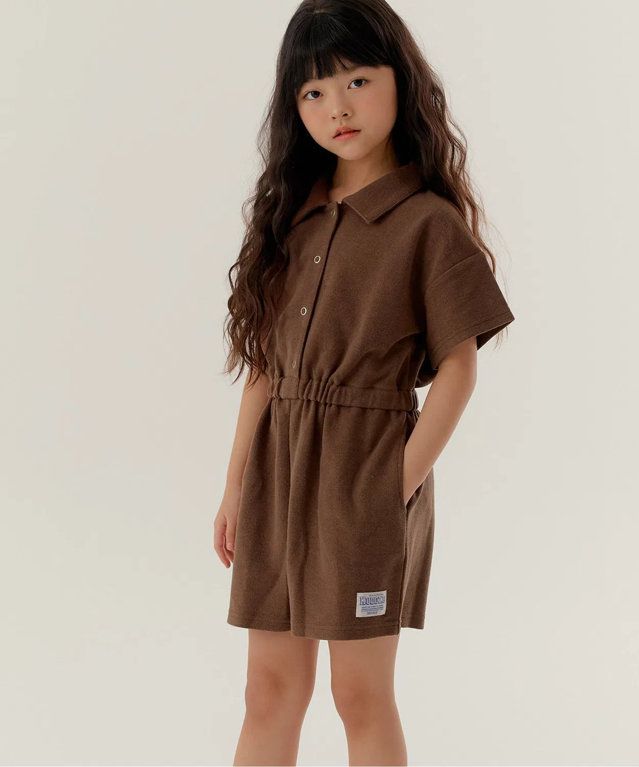Детский комбинезон из махровой ткани KUDOZ.B BREEZE, Brown