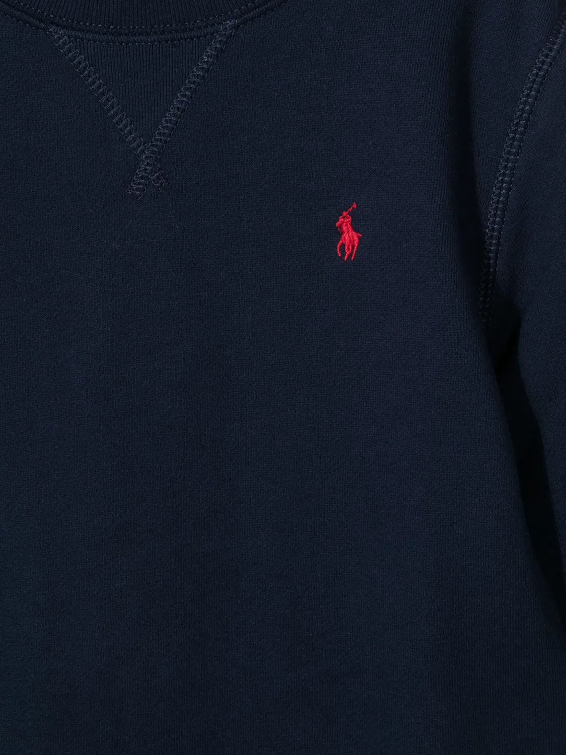 Polo Ralph Lauren Свитшот с вышивкой пони синий — фото 2