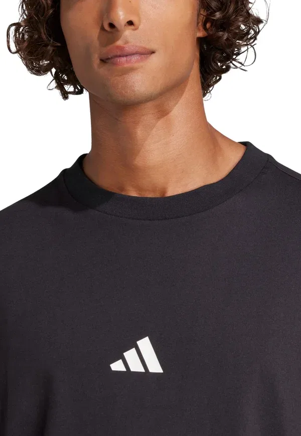 Футболка с небольшим логотипом Future Icons - базовая футболка Adidas Performance, черный — фото 3