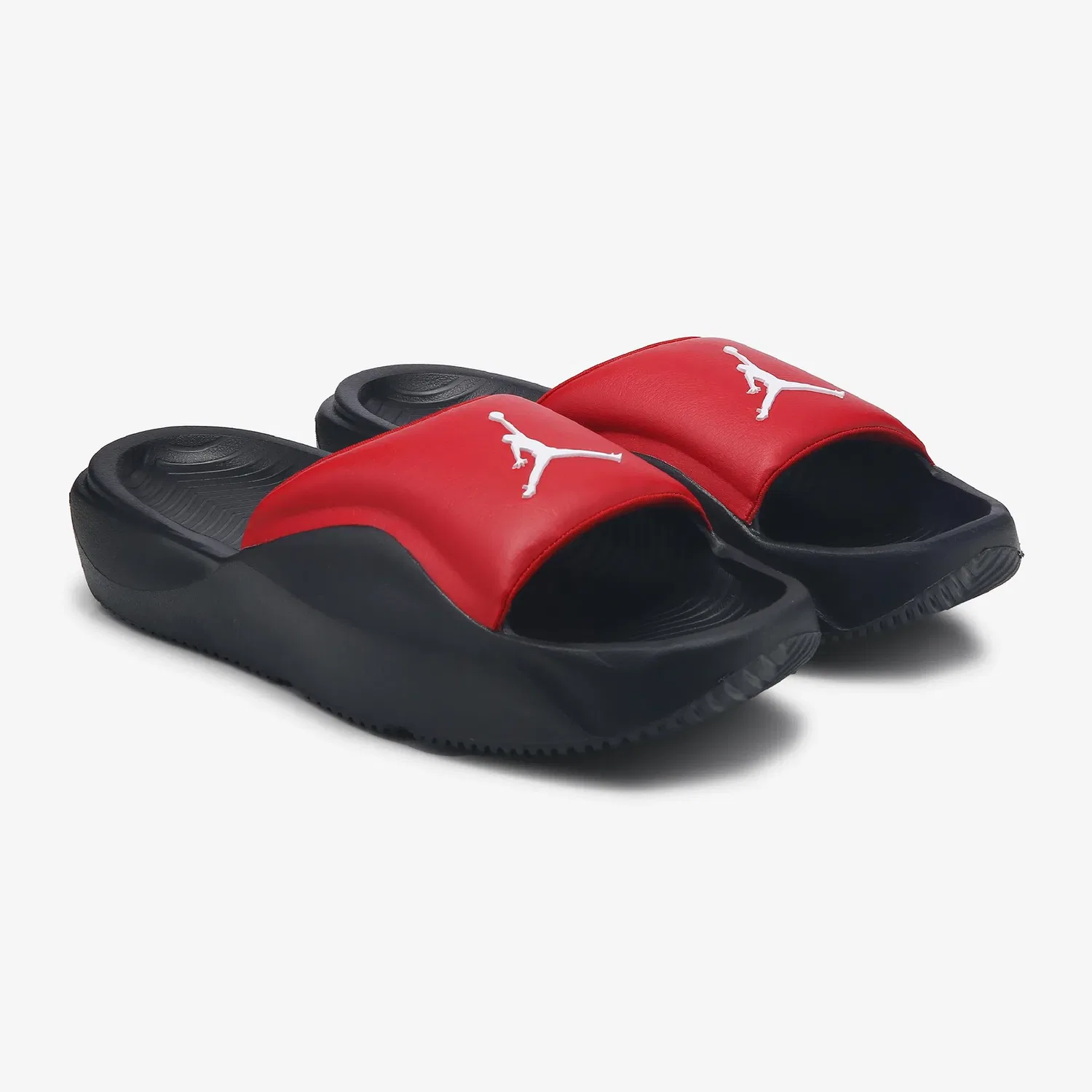 Детские сандалии-шлепанцы Jordan, Black/Red