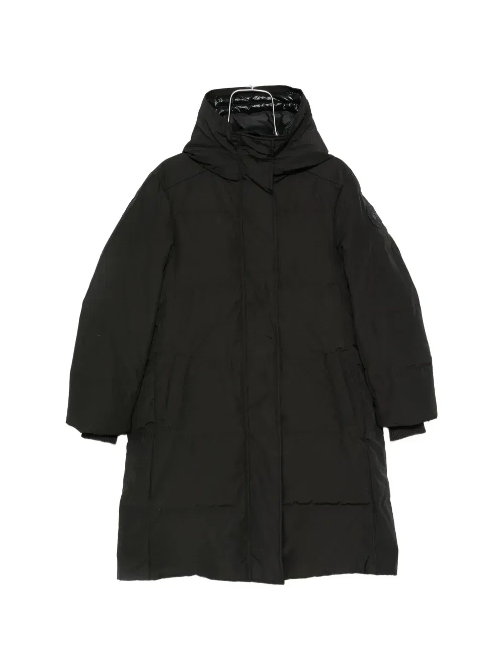 Куртка с капюшоном, утепленная Canada Goose, черный