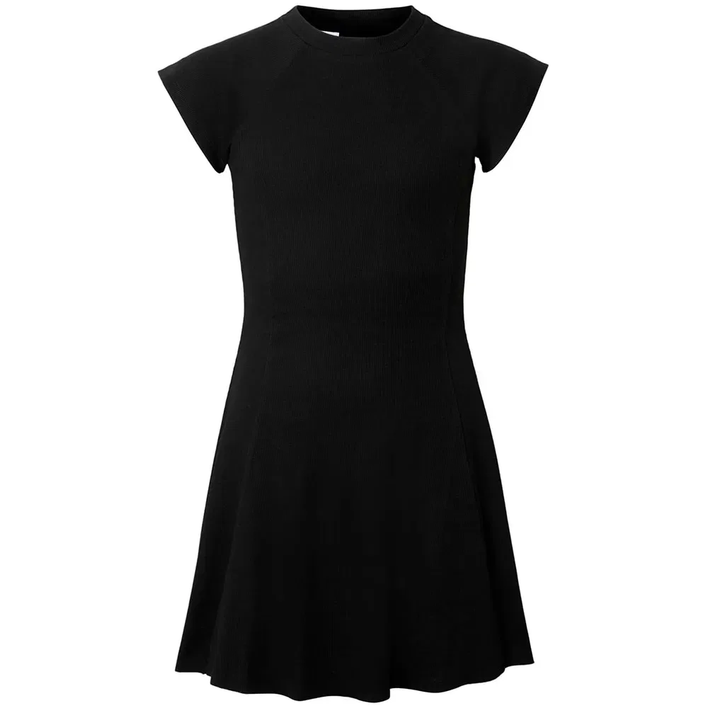 Детское платье с коротким рукавом Urban classics, Black