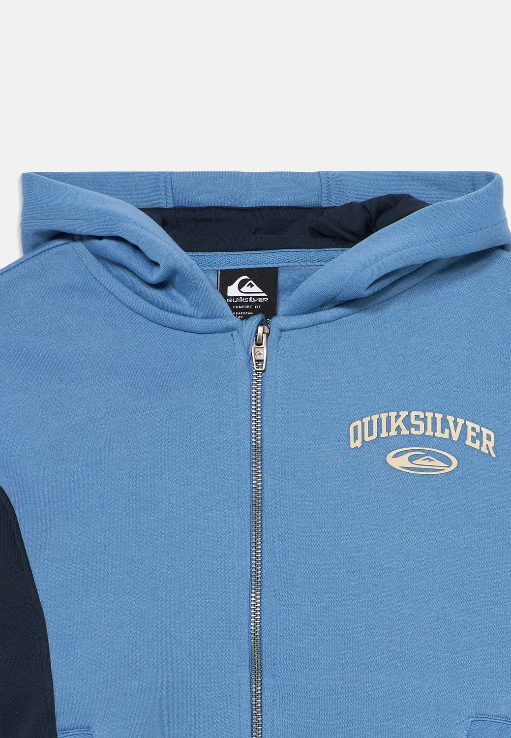Нет учителя - толстовка на молнии Quiksilver, Quiet Harbor — фото 4