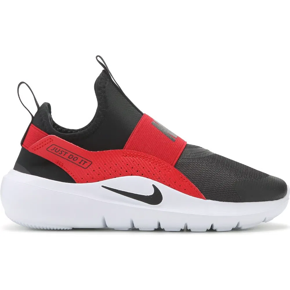 Детские кроссовки Flex Runner 4 без шнурков для малышей Nike, Black/Red — фото 2