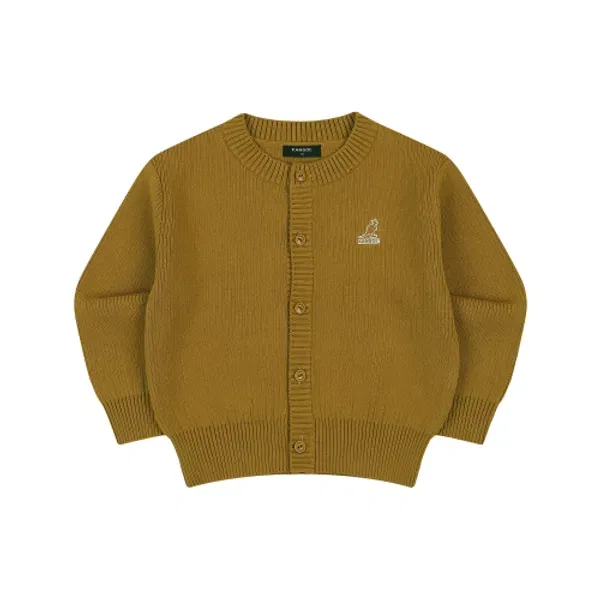 Кардиган с логотипом, 0002 Kangol Kids, хаки
