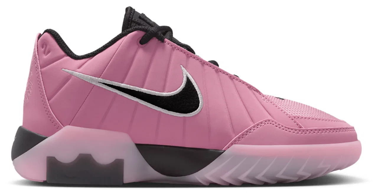 Кроссовки для мальчиков LeBron Witness IX Nike, цвет Black/Pink/Elemental Pink