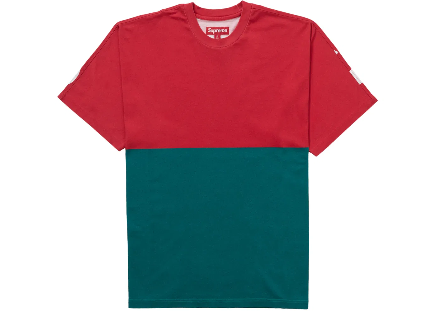 Мужская футболка Supreme Split S/S Top, Red