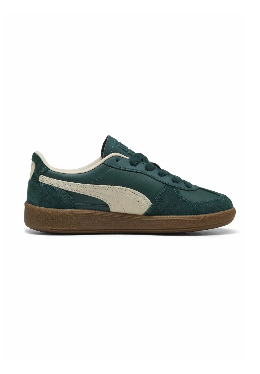Кроссовки PUMA 'Palermo' темно-зеленого цвета — фото 4