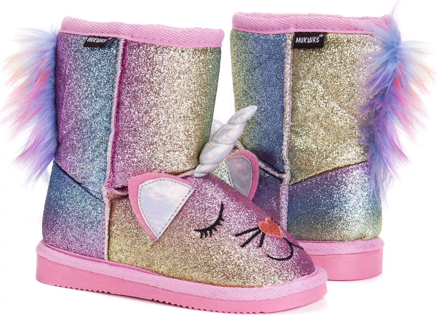 Детские ботинки для девочек Unikitten MUK LUKS, Multi Pastel — фото 2