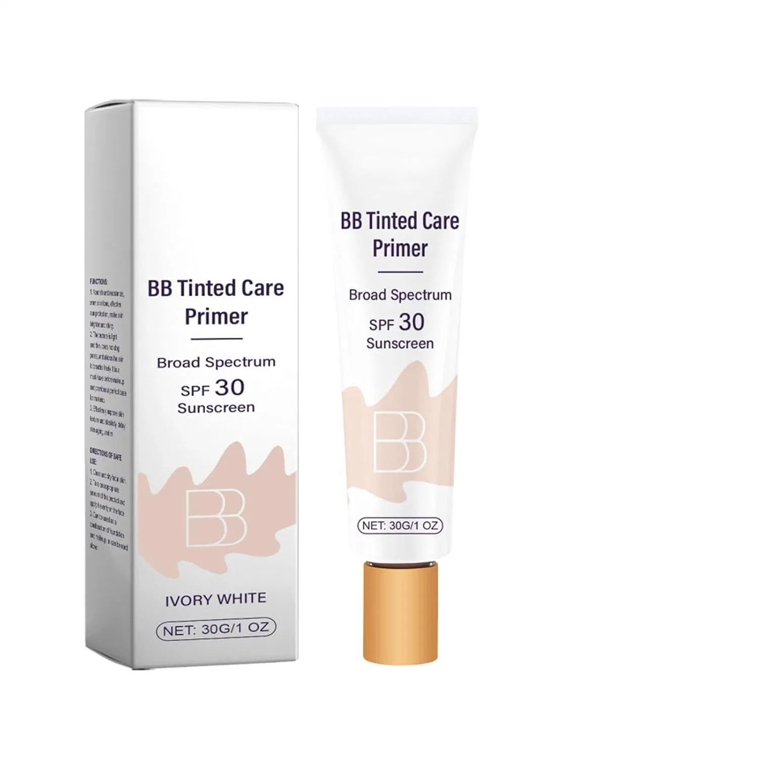 BB Cream, Generisch, 1 Stück, 12,3 x 3,9 см