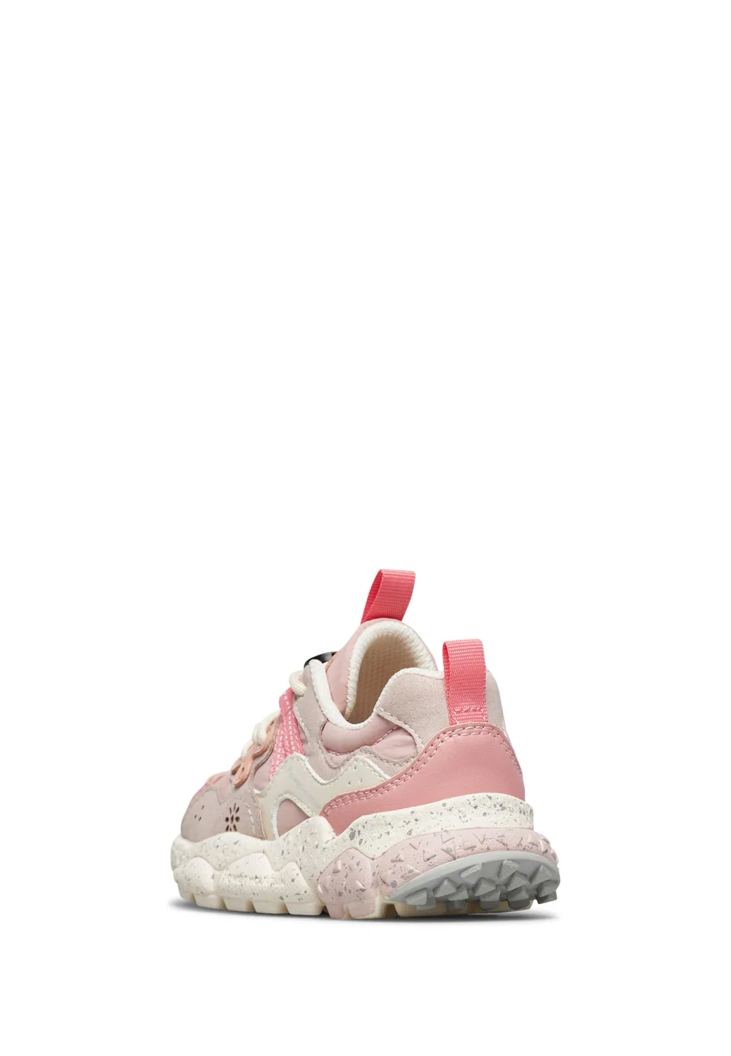 Детские кроссовки для девочек с контрастными цветами Yamano 3 Junior Naturino, Taupe Pink — фото 4