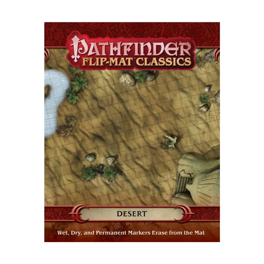 

Флип-мат - Пустыня (2-е издание), GameMastery - Flip-Mats - Countryside & Wilderness Locales
