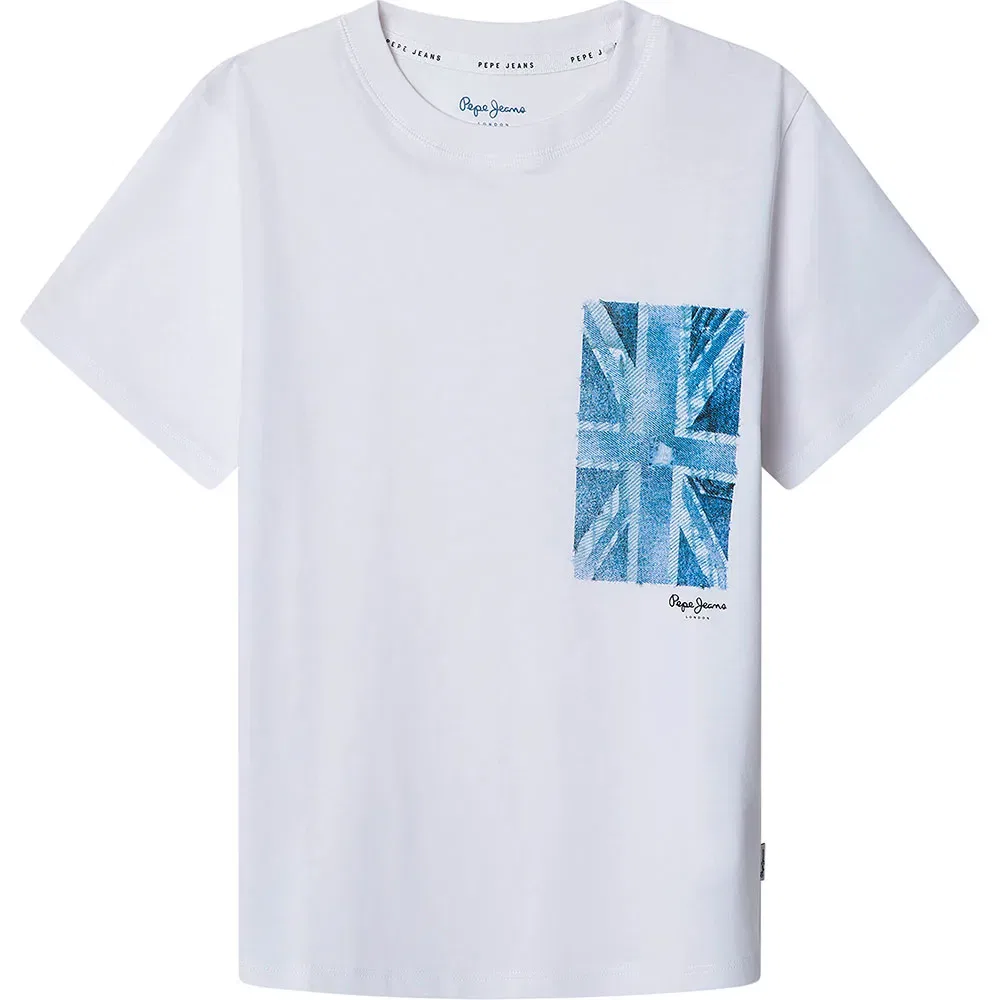 Футболка с коротким рукавом Jebb Pepe Jeans, белый