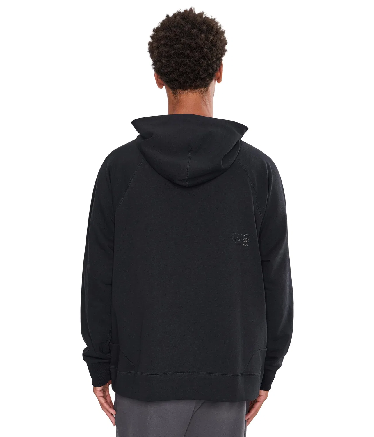 Толстовка с капюшоном и флисовой подкладкой Dri-FIT NAC для насоса Nike, Black/Black — фото 4
