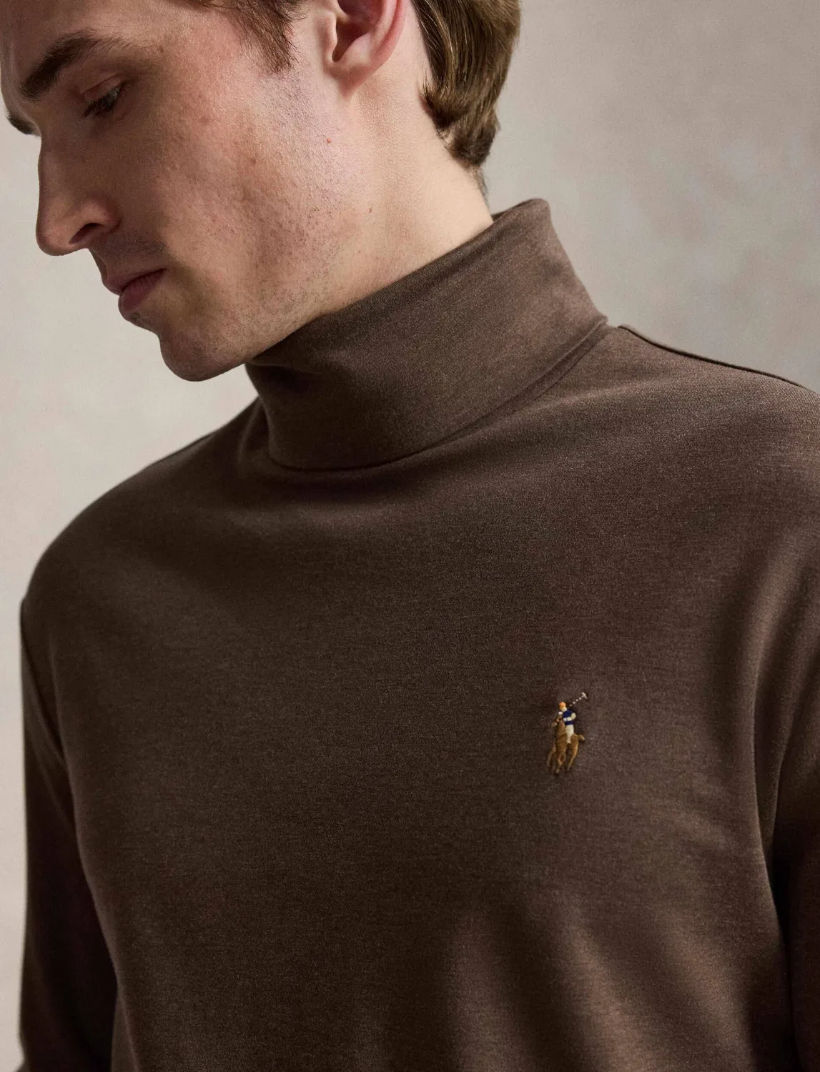 Водолазка Polo Ralph Lauren, Marrone — фото 4