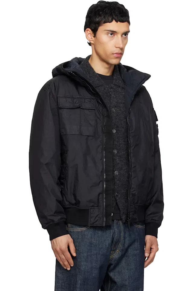 Черная куртка Stone Island — фото 2