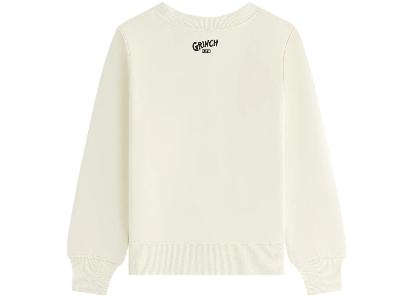 Детский свитшот с принтом Classic Logo Kith, Sandrift — фото 2