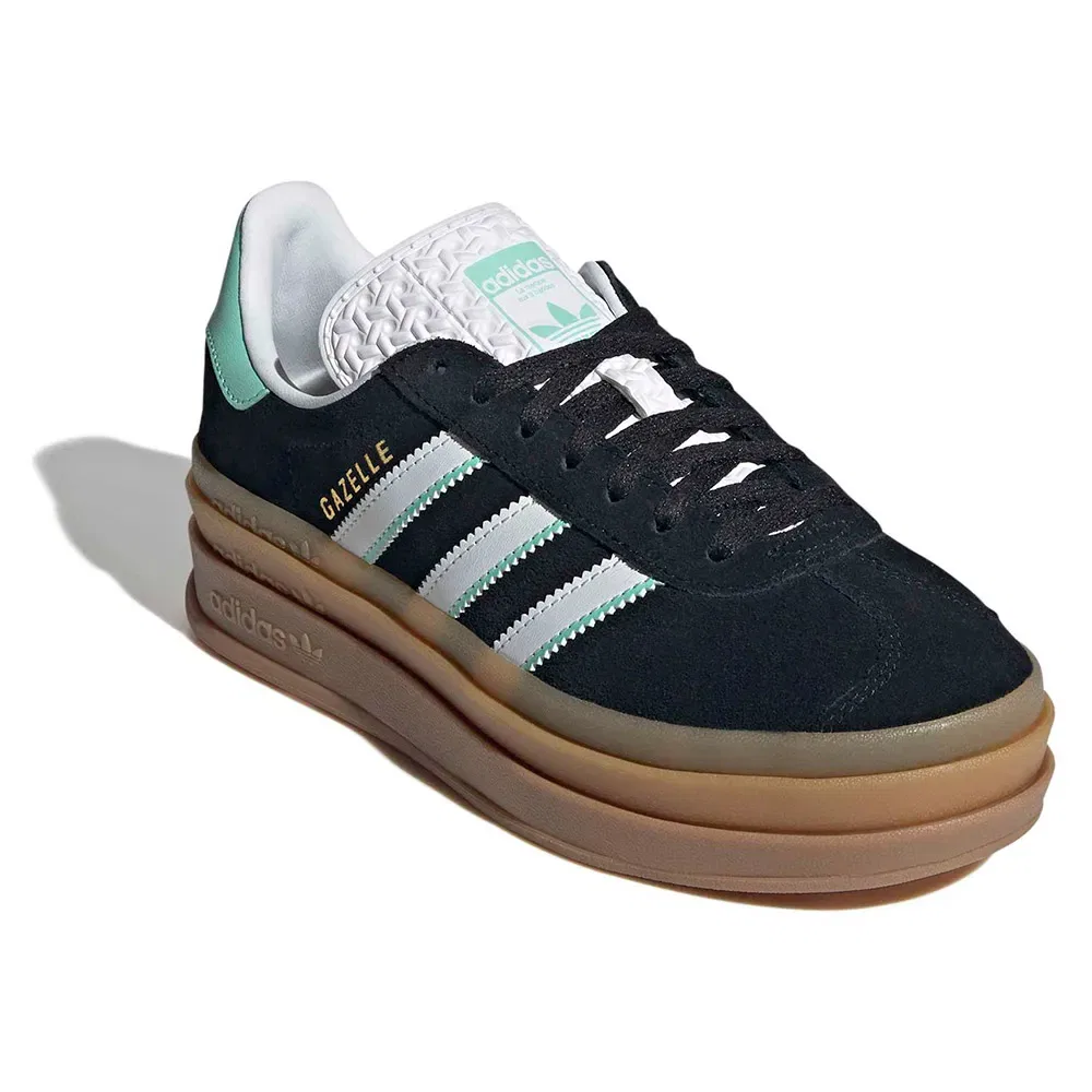 Кроссовки Gazelle Bold Junior Adidas Originals, черный — фото 2