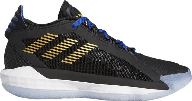 

Кроссовки Adidas Dame 6 Big Kids 'Stone Cold', черный