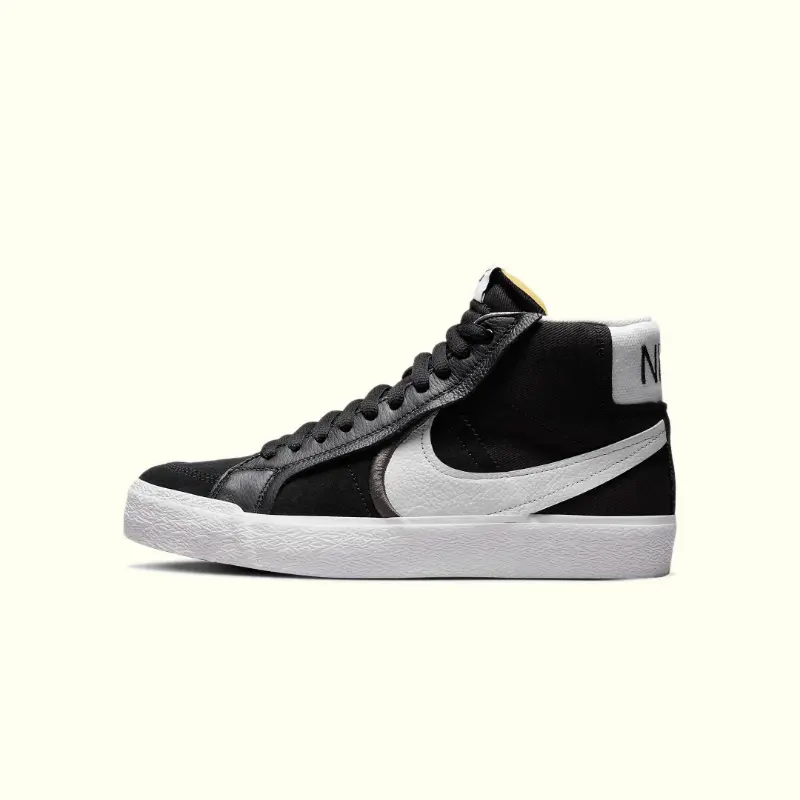 Женские кеды Nike SB Court Mid PRM, черно-белый — фото 2